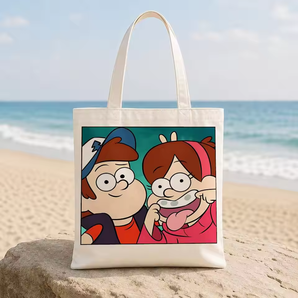 Gravity Falls Legacy Graphic Print Tote Bag