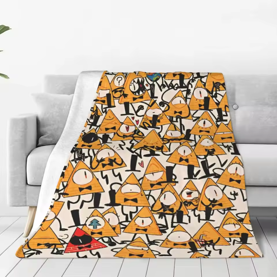 Gravity Falls Retro Design Edition Blanket